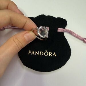 Pandora Silver Floating Locket Ring